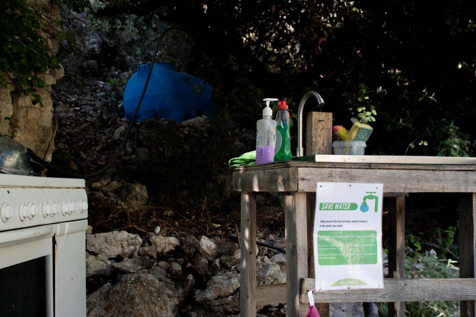 Lost Paradise Eco Camping Himare Buitenkant foto